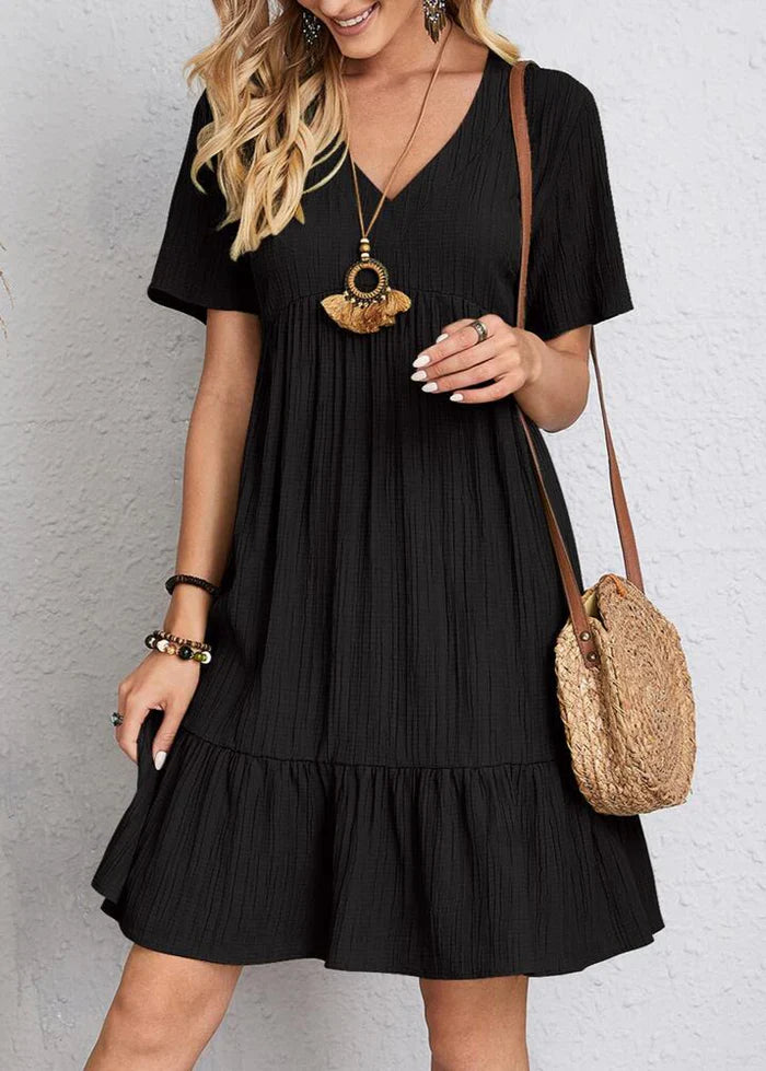Enora – Elegant Tummy-Flattering Dress