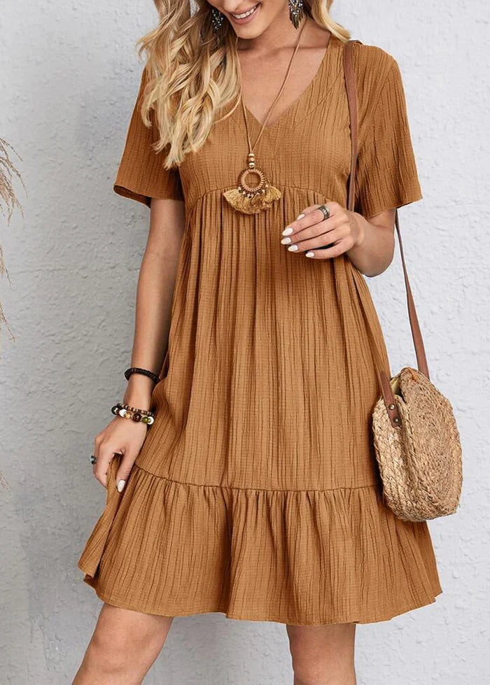 Enora – Elegant Tummy-Flattering Dress